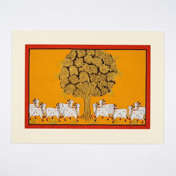Gau Dham – Pichwai Painting
