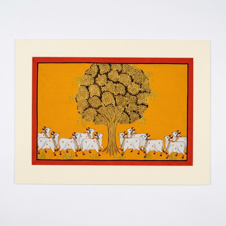 Gau Dham – Pichwai Painting