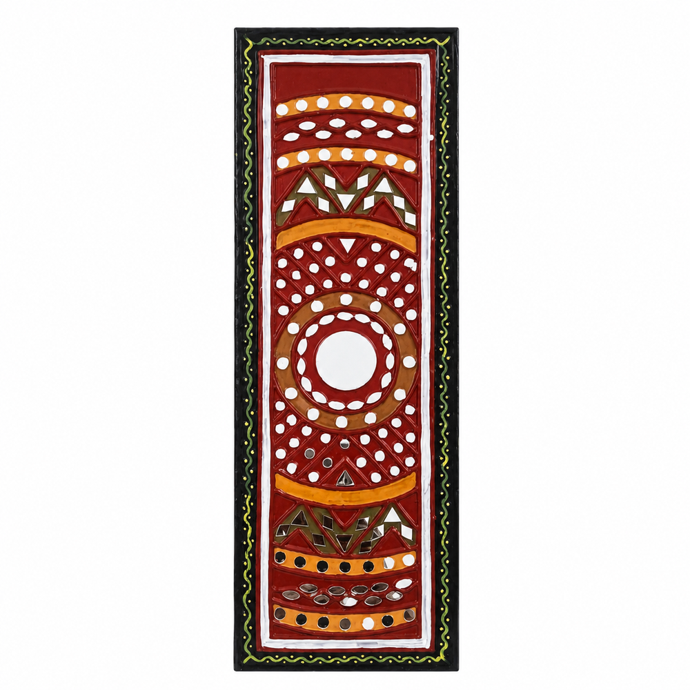 Tribal Harmony Lippan Mirror Wall Art