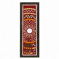 Tribal Harmony Lippan Mirror Wall Art