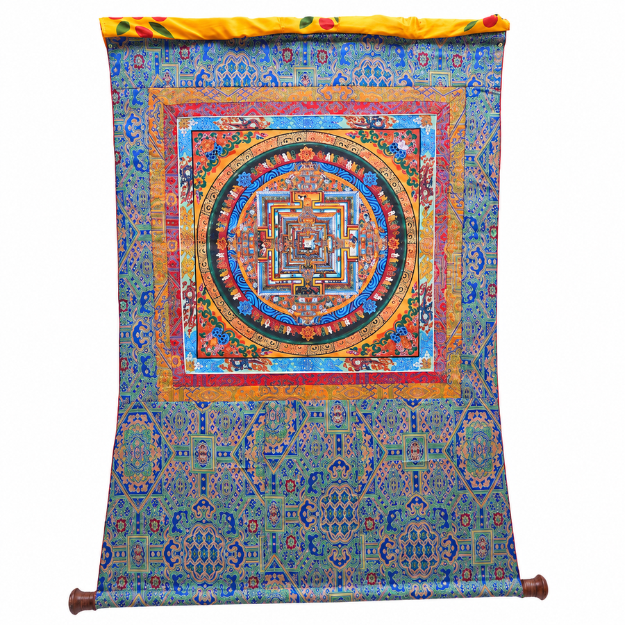 Kalachakra Mandala – Thangka Painting