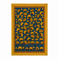 Golden Lotus Elegance – Pichwai Painting