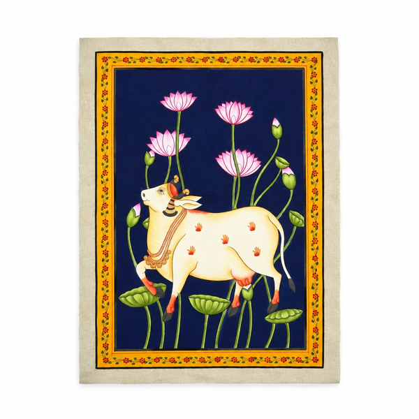 The Sacred Kamdhenu – Pichwai Painting