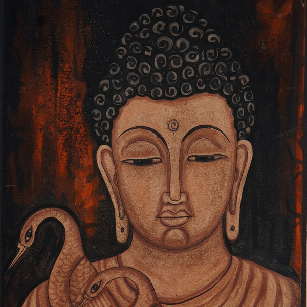 Bodhi Serenity – Rajasthani Miniature Painting