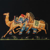 Royal Splendour – Rajasthani Miniature Painting