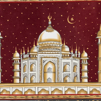 Moonlit Taj Mahal – Rajasthani Miniature Painting