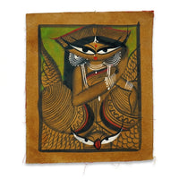 Goddess of Prosperity – Kalighat Painting