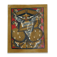 The Divine Protector – Kalighat Painting