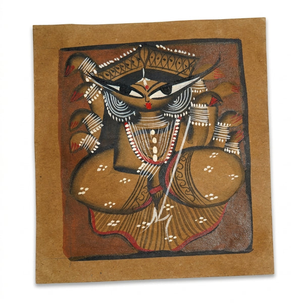 Divine Power of Maa Kali – Kalighat Painting