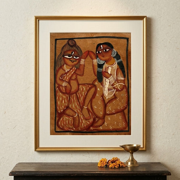 The Cultural Charm of Babu Bibi – Kalighat Painting