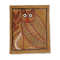 The Wise Owl – Kalighat Painting