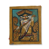 The Grace of Maa Saraswati – Kalighat Painting