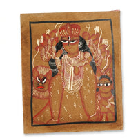 The Divine Shakti – Kalighat Painting