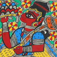 Lord Hanuman2 – Madhubani Painting