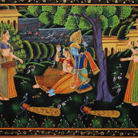 Divine Love Radha and Krishna – Pichwai Painting
