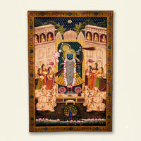 Shrinath Ji Royal Darshan – Pichwai Painting