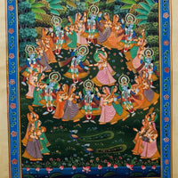 Vrindavan Rasotsav – Pichwai Painting