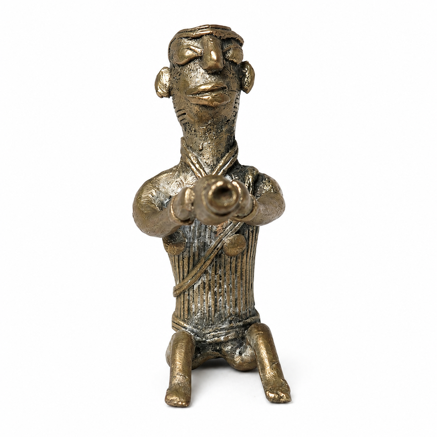 Harappan Figures (Set of 3) – Dhokra Metal Art