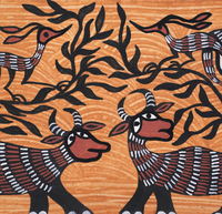 Animals – Sohrai Painting