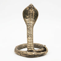 Sacred Serpent Guardian – Dhokra Metal Art