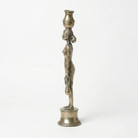 Lady Carrying a Brinjal (Set of 2) – Dhokra Metal Art