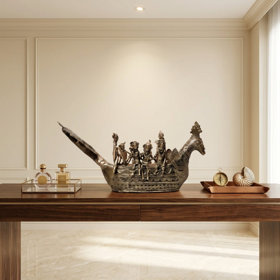 Pushpak Vimaan – Dhokra Metal Art
