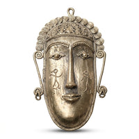Tribal Face Mask – Dhokra Metal Art