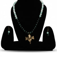 Divine Ganesha Beaded Necklace Set