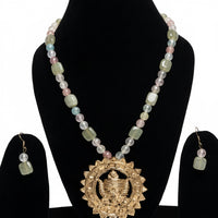 Durga Inspired Beaded Necklace Set