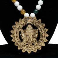 Divine Maa Shakti Beaded Necklace Set
