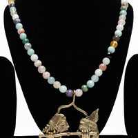 Radha Krishna Beaded Necklace Set