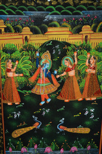 Dance of Love and Devotion – Pichwai Painting