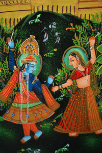 Dance of Love and Devotion – Pichwai Painting