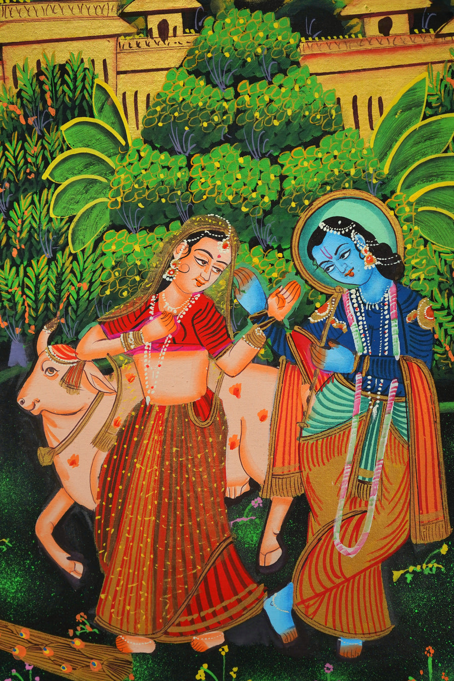 Raas Aura – Pichwai Painting