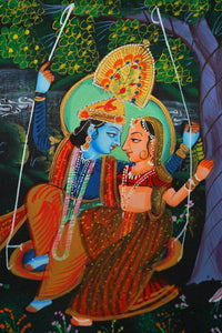 Jhulan Leela – Pichwai Painting