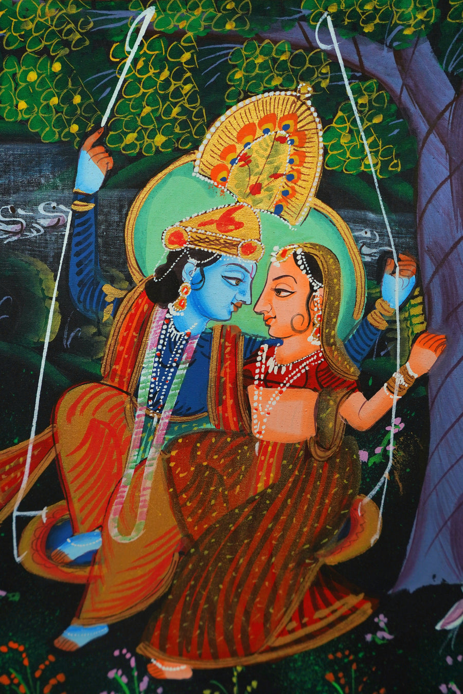 Jhulan Leela – Pichwai Painting