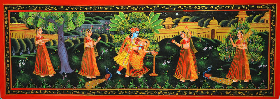 Nitya Raas – Pichwai Painting