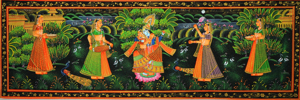 Eternal Gaze – Pichwai Painting