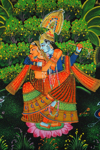 Eternal Gaze – Pichwai Painting
