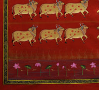 Vrindavan Gau Vatika – Pichwai Painting