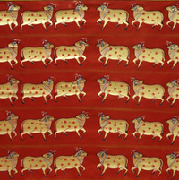 Vrindavan Gau Vatika – Pichwai Painting