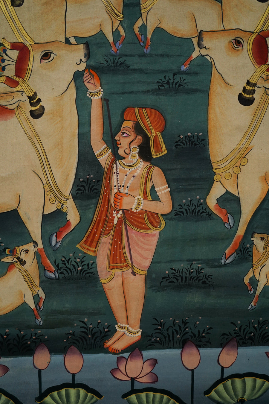 Devotional Shrinathji – Antique Pichwai Painting