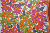 Tree and Animals – Gond Paper Painting