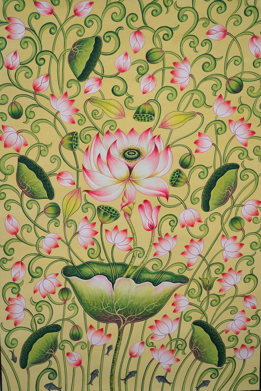 Kamal Kala – Pichwai Painting
