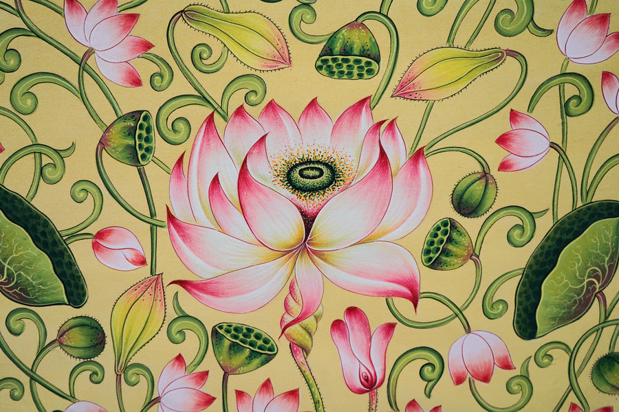 Kamal Kala – Pichwai Painting