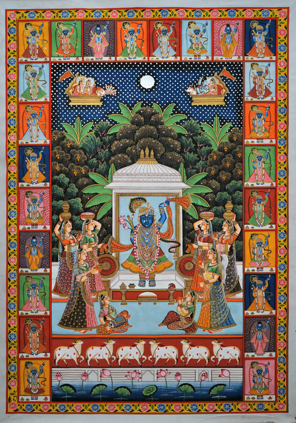 Nathdwara Shrinathji – Pichwai Painting