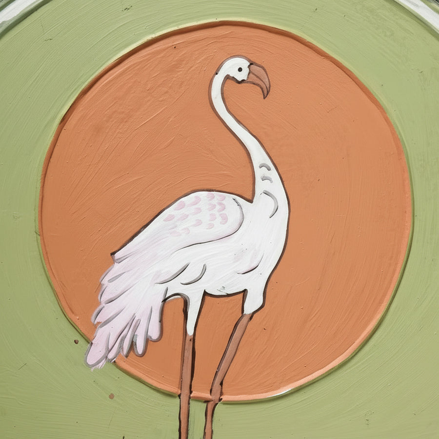 Flamingo Design Lippan Mirror Wall Art