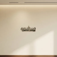 Peacock Boat Wall Hanging – Dhokra Metal Art
