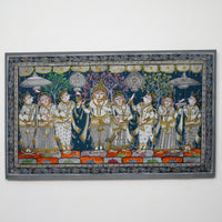 Radha Krishna Raas Leela – Pattachitra Painting