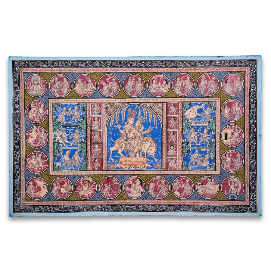 Krishna Ras Leela – Pattachitra Painting